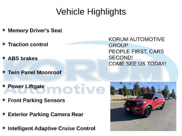 Certified 2023 Ford Explorer ST w/ Equipment Group 401A AWD/4WD image 12
