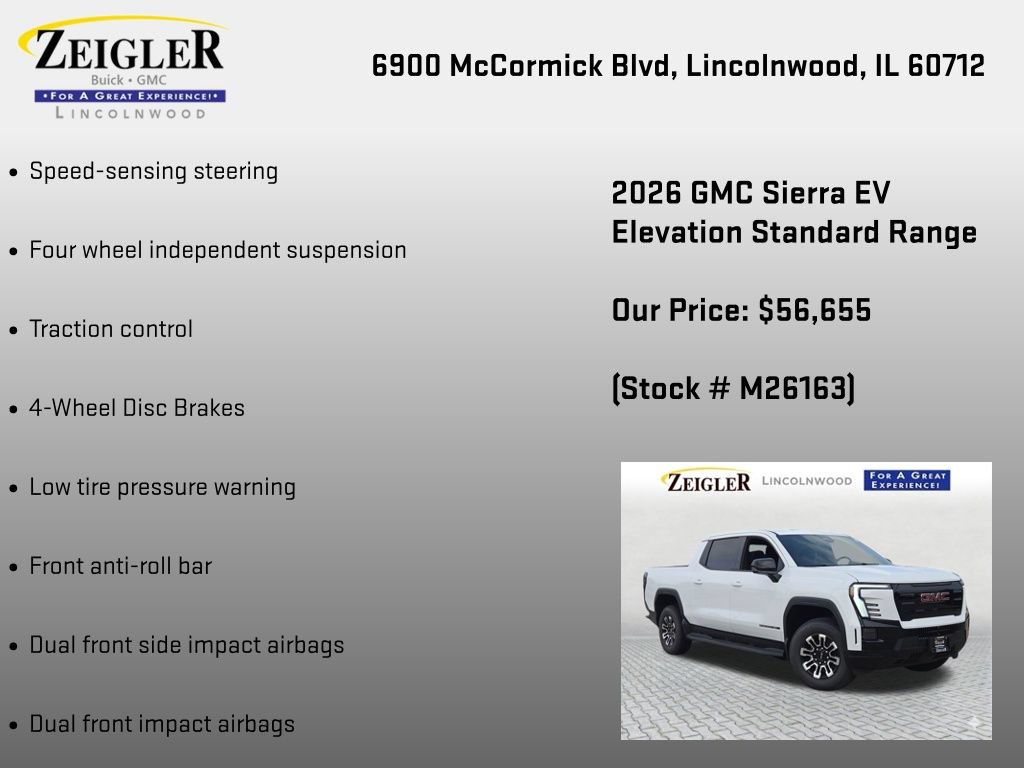 New 2026 GMC Sierra EV Elevation AWD/4WD image 18