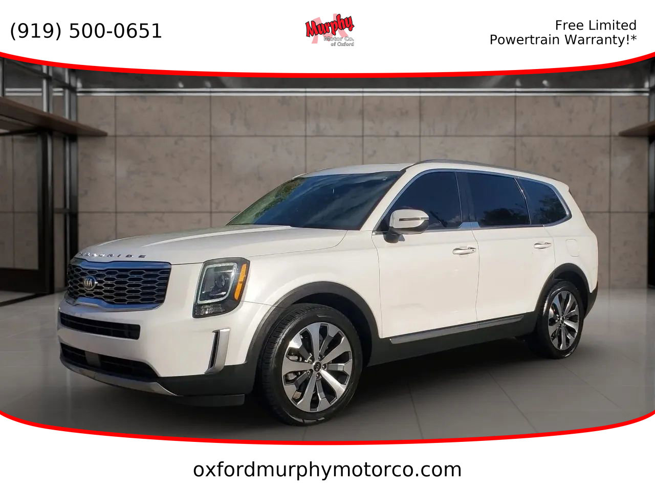 Used 2020 Kia Telluride S w/ S 8 Passenger Seating Package