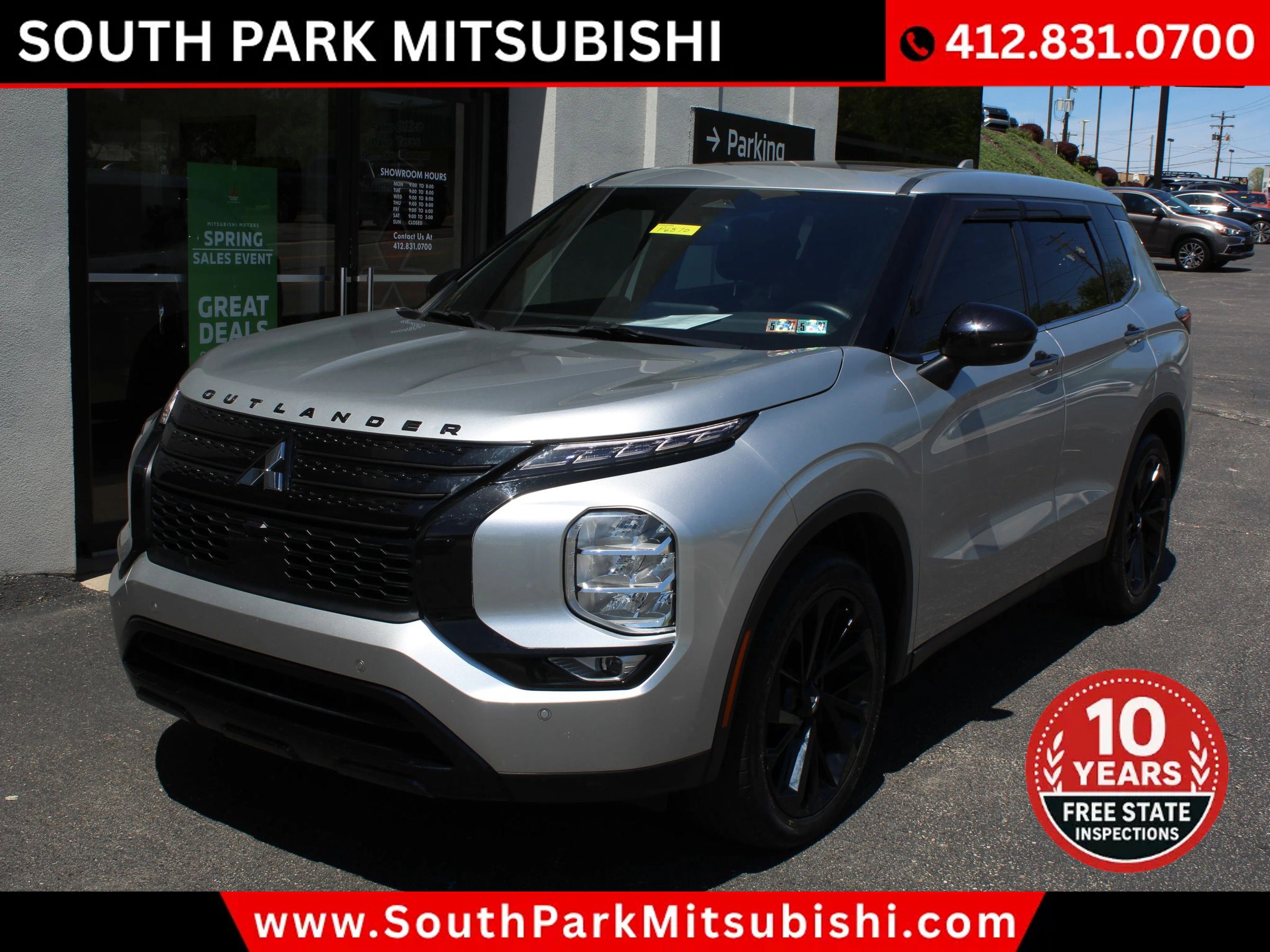 Used 2022 Mitsubishi Outlander SEL Black Edition FWD image 3