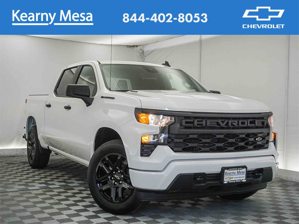 New 2026 Chevrolet Silverado 1500 Custom w/ LPO, Dark Essentials Package