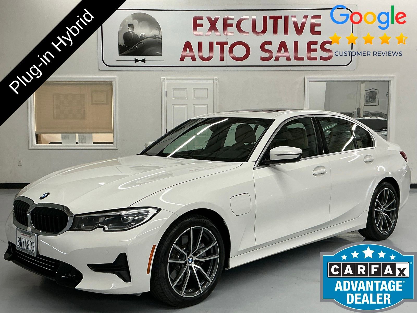 Used 2021 BMW 330e w/ Premium Package RWD image 1