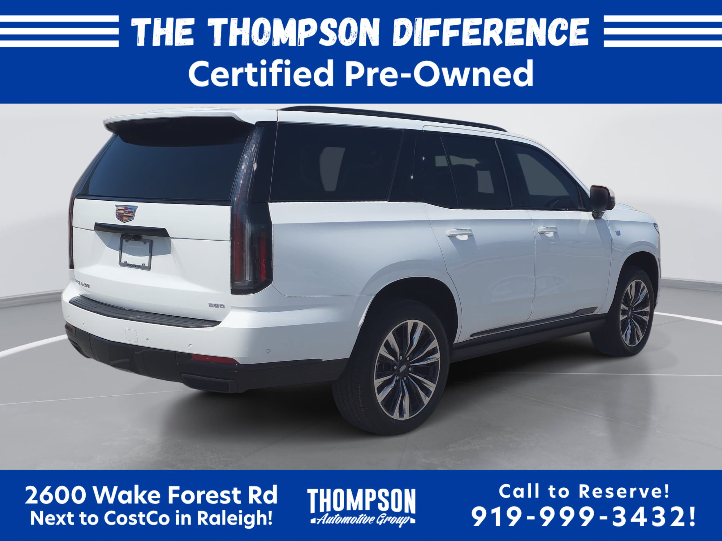 Used 2025 Cadillac Escalade Sport Platinum w/ LPO, Floor Liner Package AWD/4WD image 3