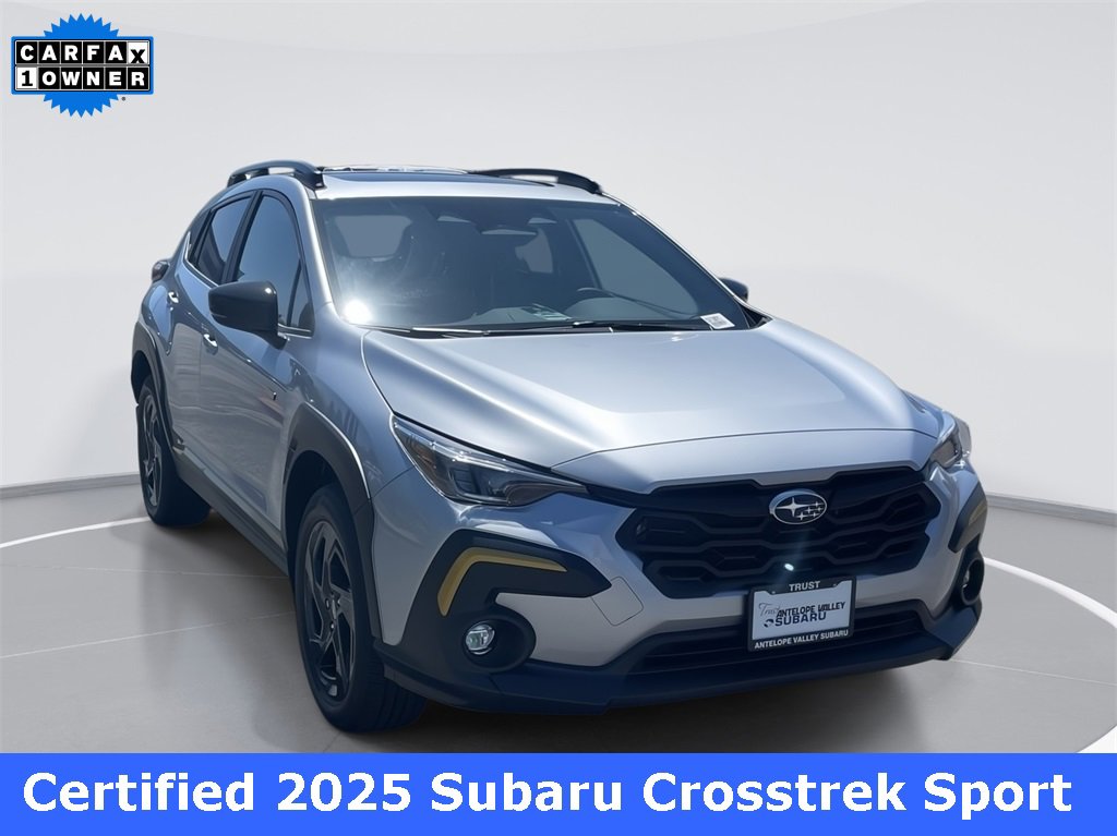 Certified 2025 Subaru Crosstrek 2.5i Sport w/ Crosstrek Mirror Package