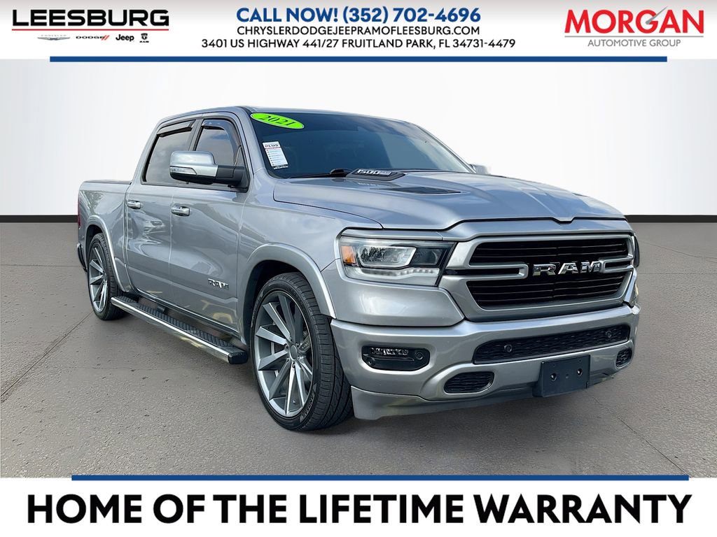 Used 2021 RAM 1500 Laramie w/ Sport Appearance Package RWD image 1