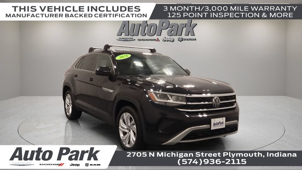 Used 2021 Volkswagen Atlas Cross Sport SEL AWD/4WD image 1