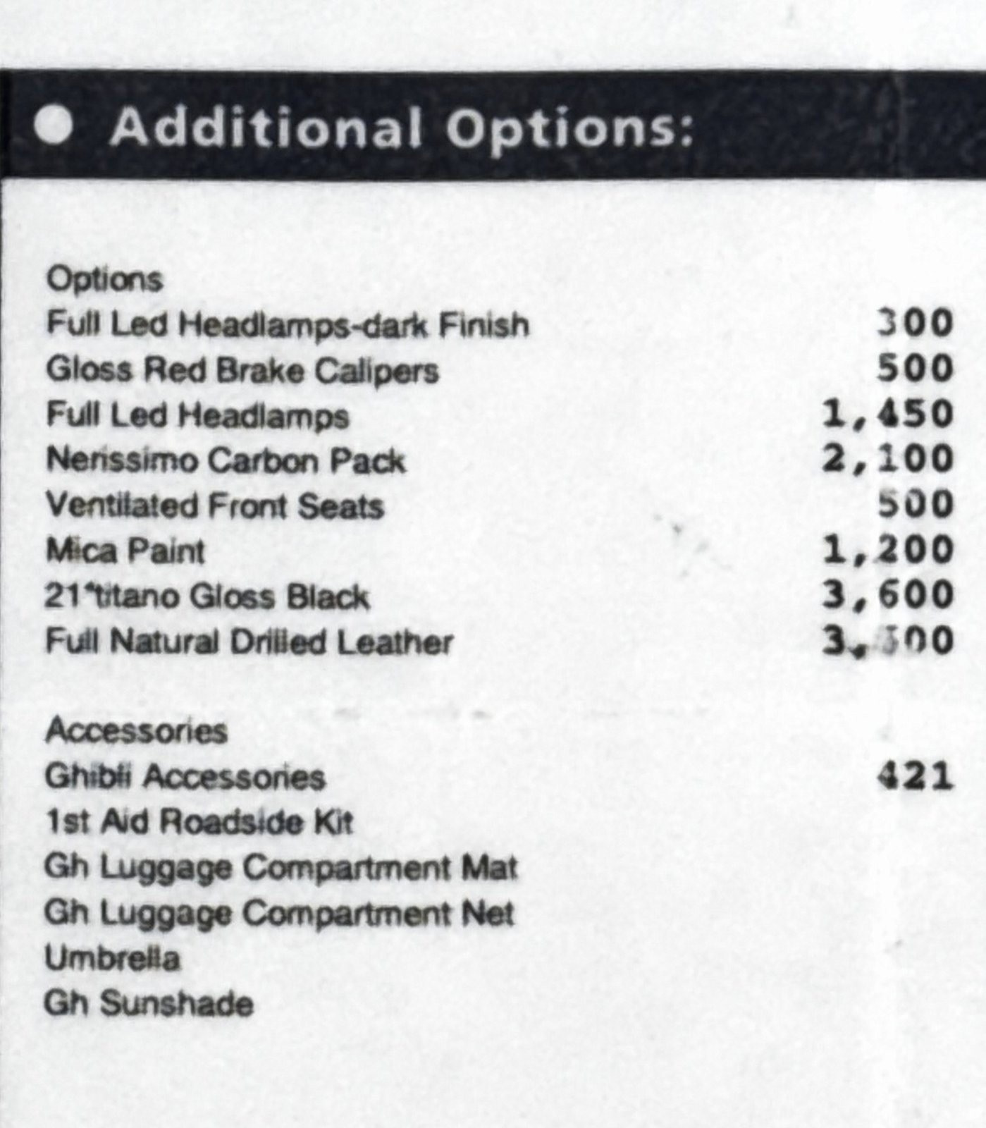 Used 2022 Maserati Ghibli Modena image 3