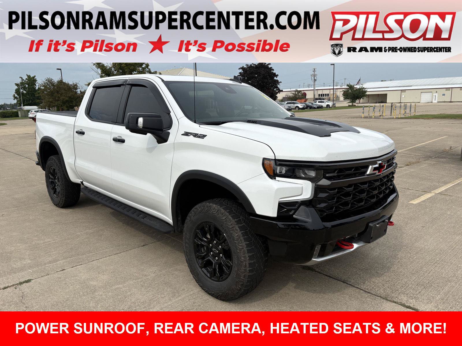 Used 2023 Chevrolet Silverado 1500 ZR2 w/ Technology Package AWD/4WD image 1