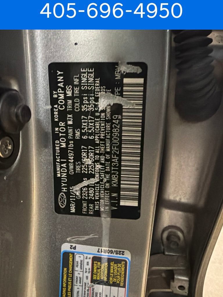 Used 2015 Hyundai Tucson GLS w/ Option Group 02 FWD image 6