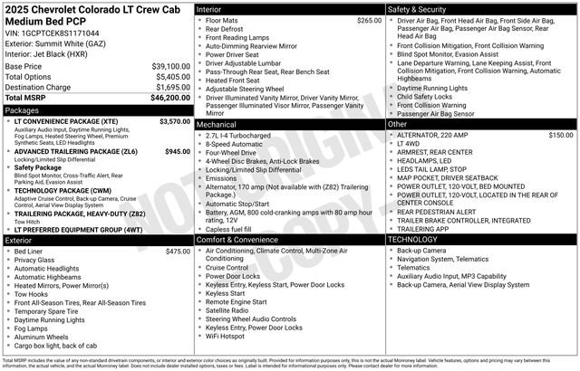 Certified 2025 Chevrolet Colorado LT w/ LT Convenience Package image 12