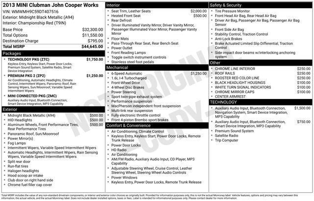 Used 2013 MINI Cooper Clubman John Cooper Works image 35