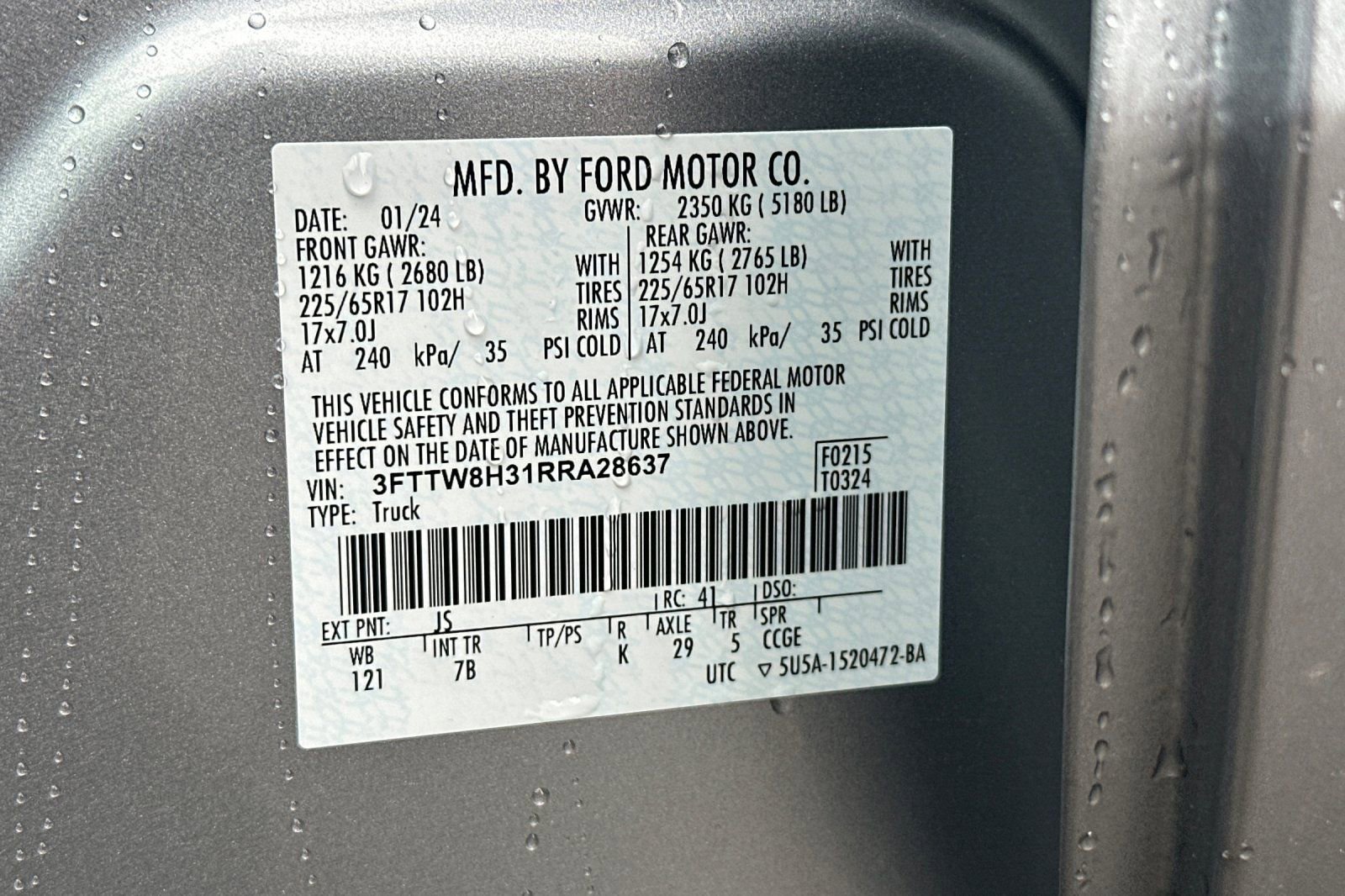 Used 2024 Ford Maverick XLT image 24