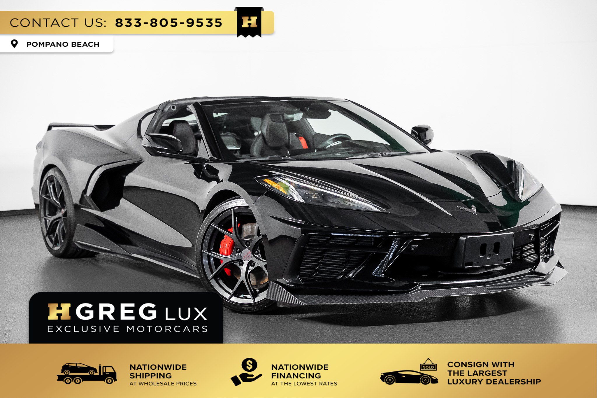 Used 2023 Chevrolet Corvette Stingray Premium Cpe w/ Z51 Performance Package
