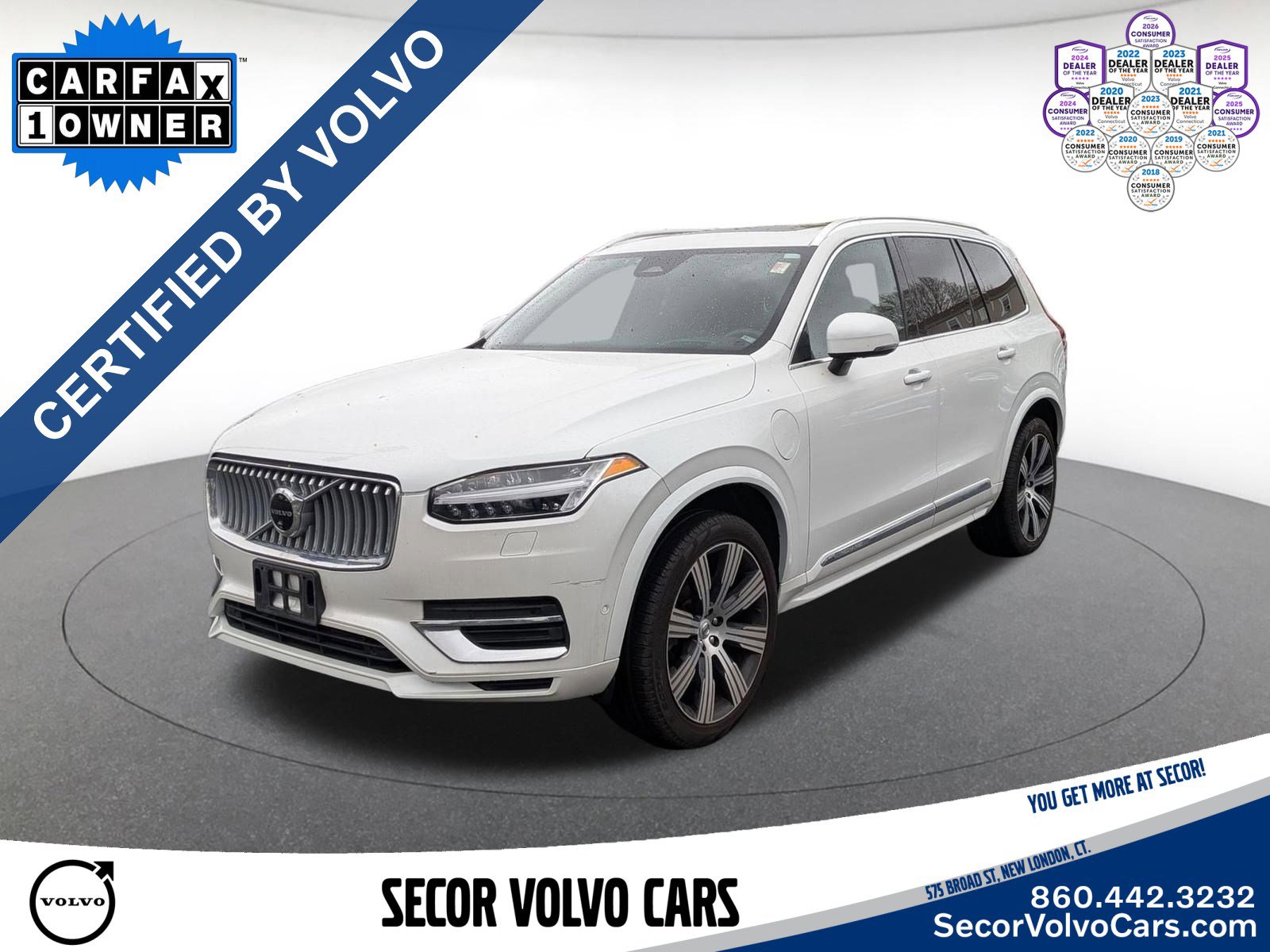 Certified 2024 Volvo XC90 T8 Ultimate AWD/4WD video 1