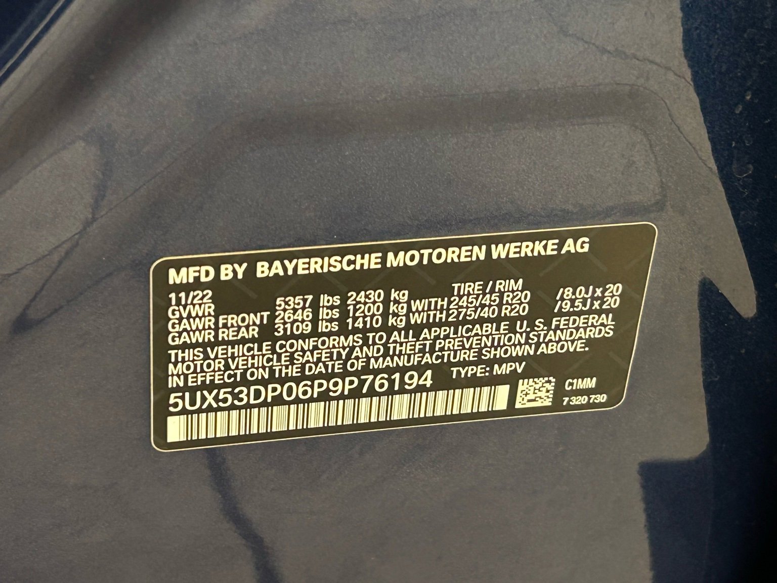 Used 2023 BMW X3 xDrive30i w/ M Sport Package image 29