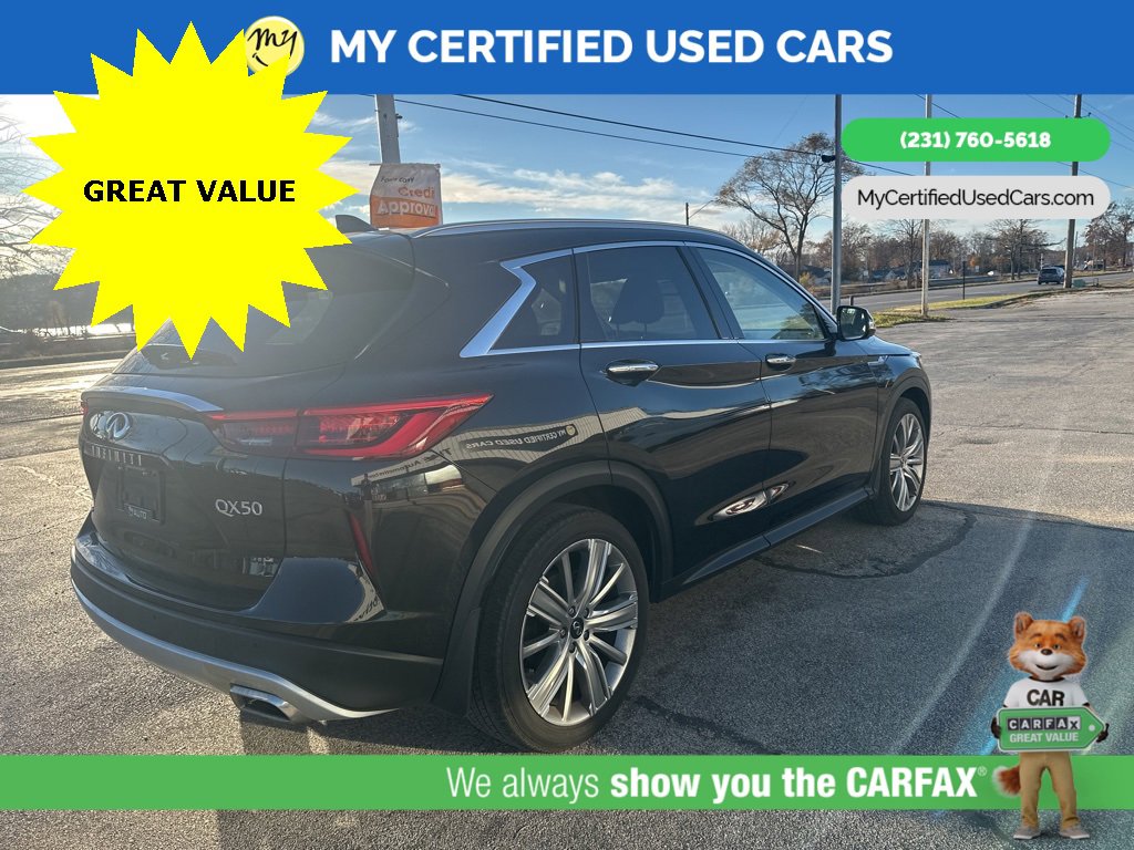 Used 2022 INFINITI QX50 Sensory image 5