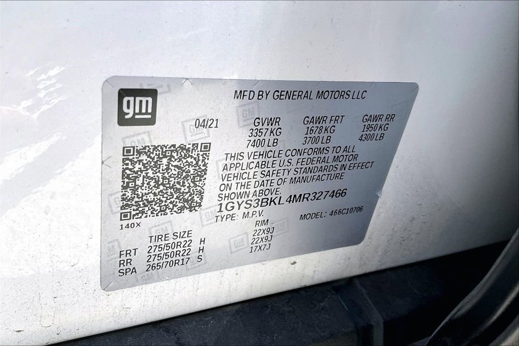 Used 2021 Cadillac Escalade Premium Luxury RWD image 32