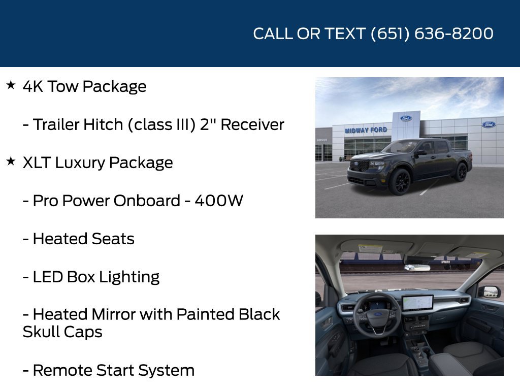 New 2026 Ford Maverick XLT w/ Equipment Group 301A AWD/4WD image 10