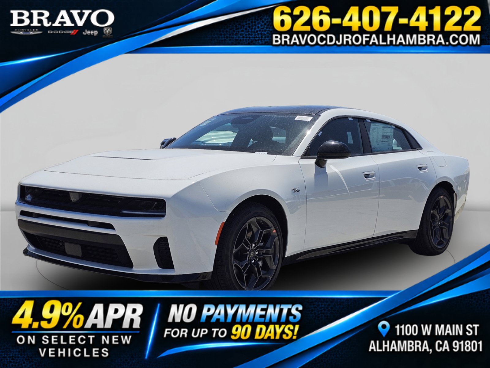 New 2026 Dodge Charger R/T w/ Blacktop Package