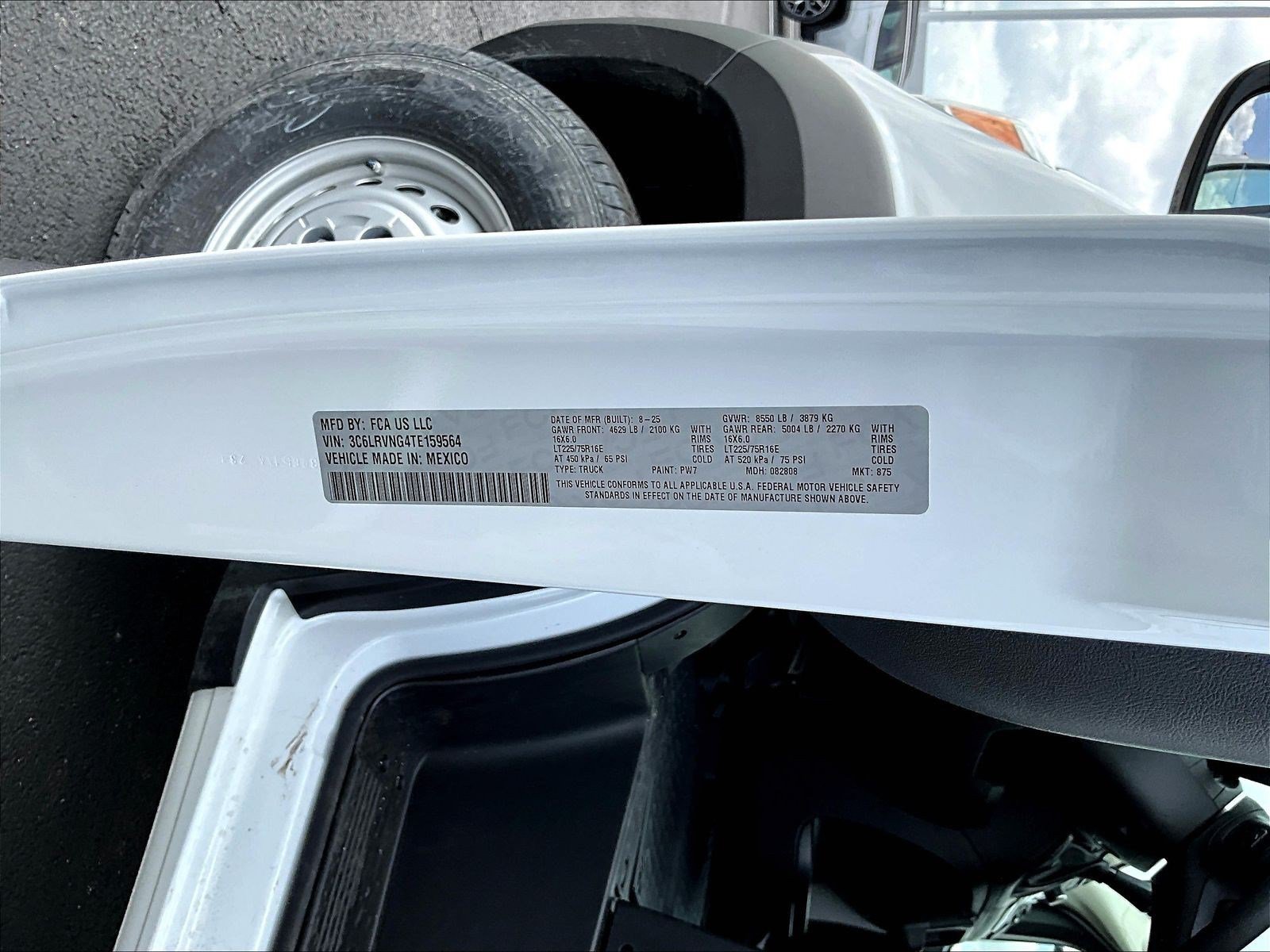 New 2026 RAM ProMaster 1500 w/ Convenience Group FWD image 12