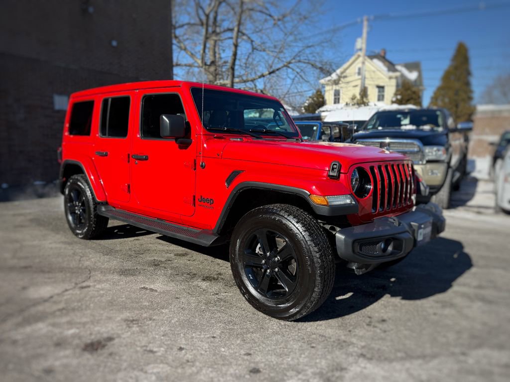 Used 2020 Jeep Wrangler Unlimited Sahara image 3