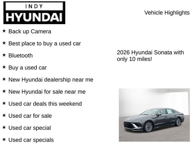 New 2026 Hyundai Sonata Limited FWD image 7