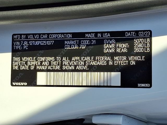 Used 2023 Volvo S60 B5 Ultimate w/ Climate Package AWD/4WD image 27