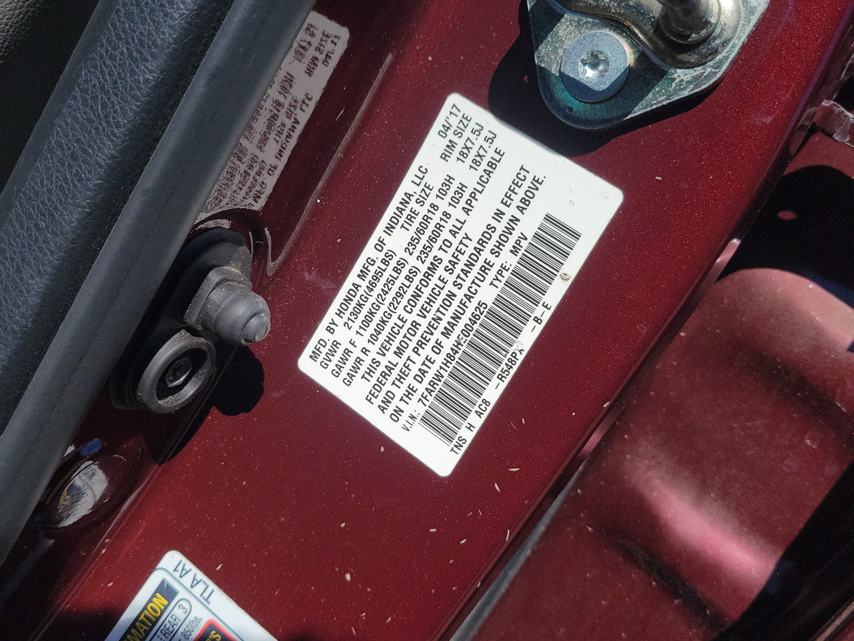 Certified 2017 Honda CR-V EX-L image 34