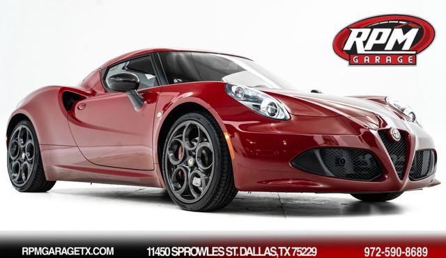 Used 2015 Alfa Romeo 4C Coupe w/ Leather Interior Group