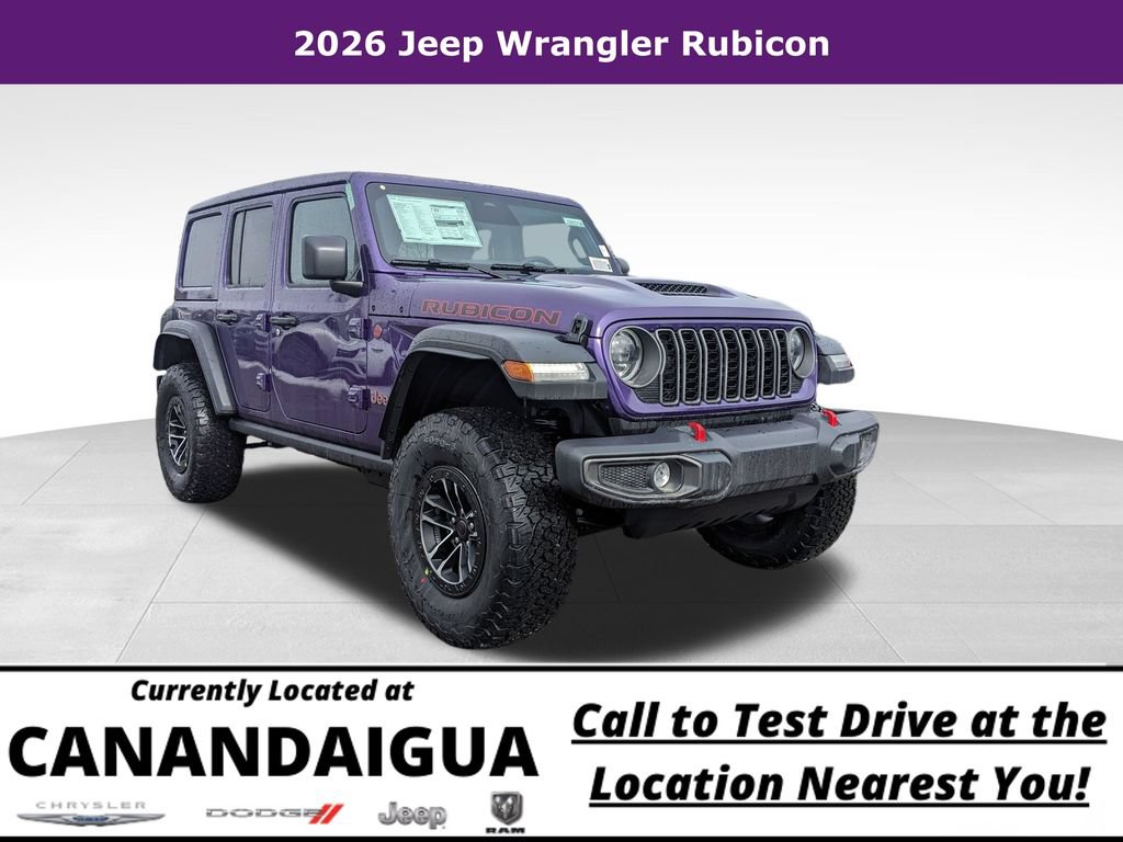 New 2026 Jeep Wrangler Unlimited Rubicon w/ Xtreme 35 Tire Package