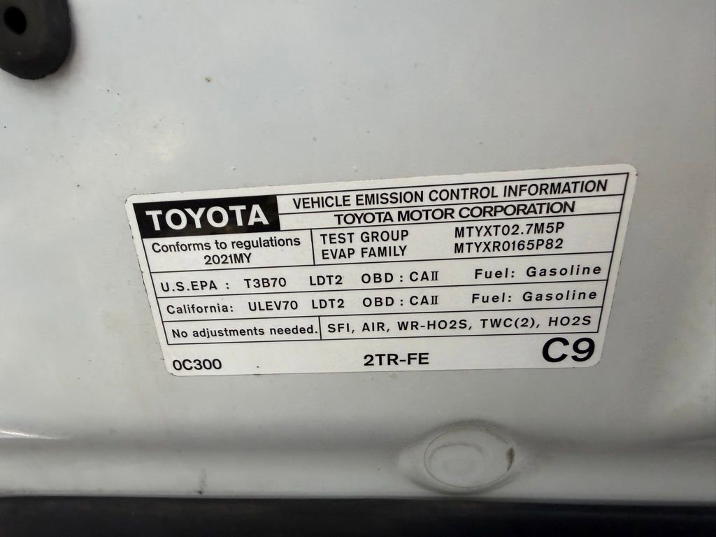 Certified 2021 Toyota Tacoma SR image 32