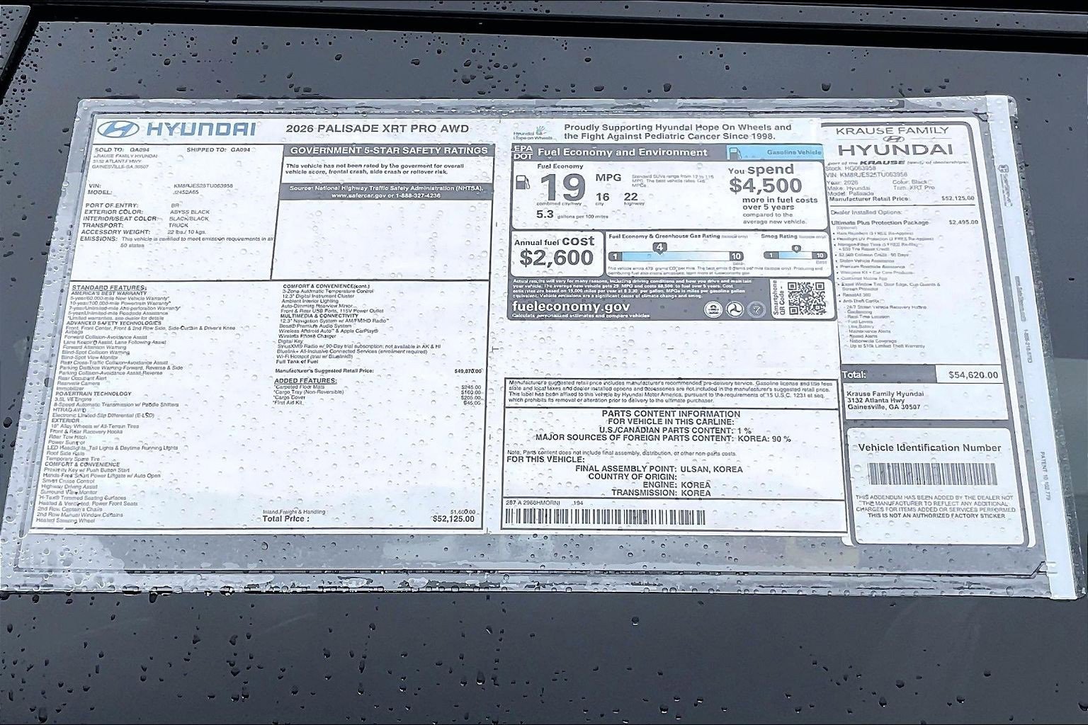 New 2026 Hyundai Palisade XRT Pro image 14