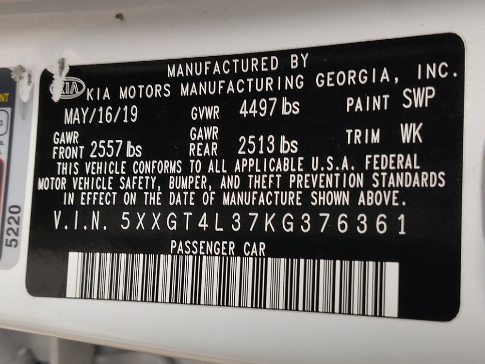 Used 2019 Kia Optima LX w/ LX 17" Wheel Package FWD image 33