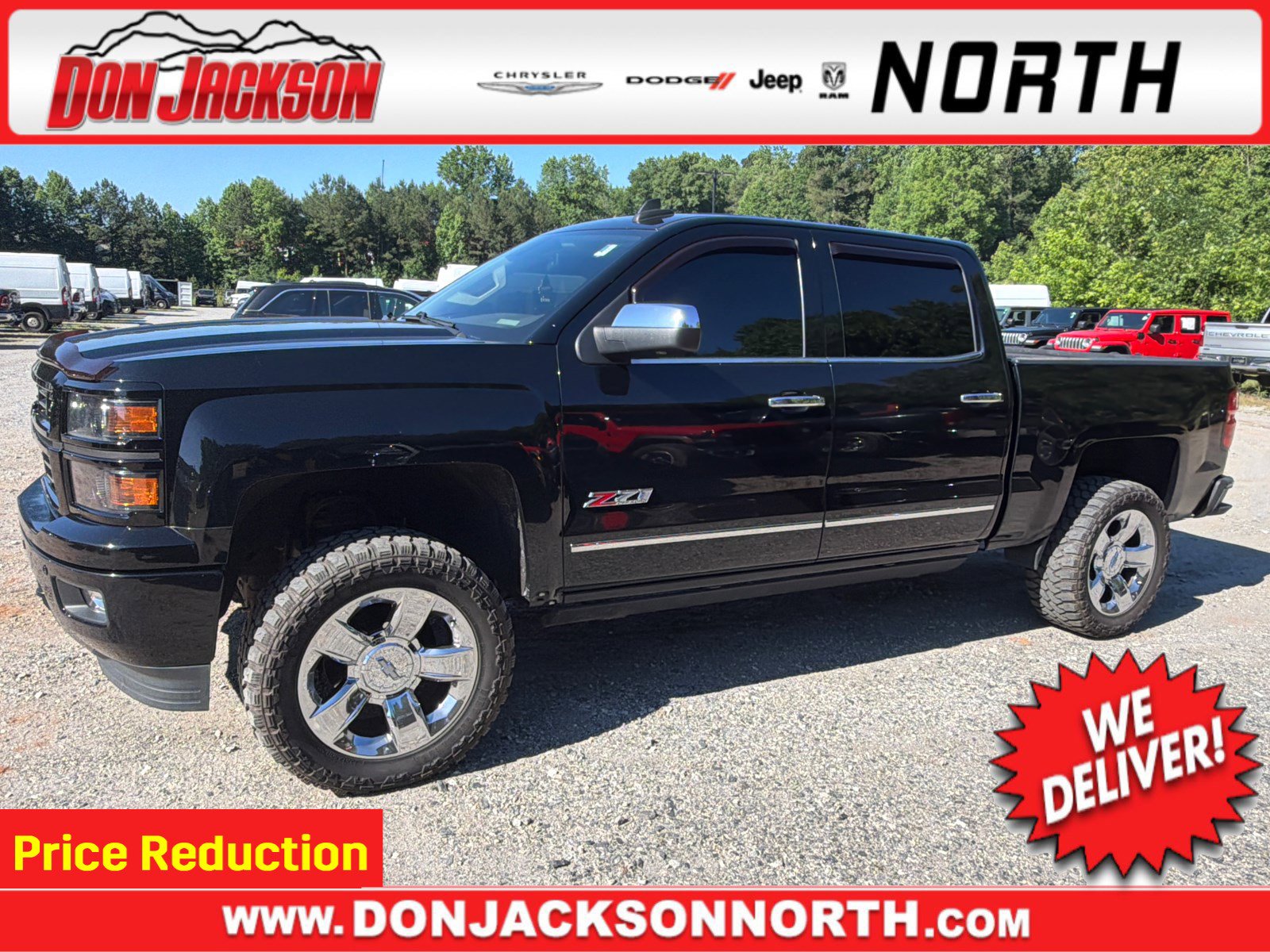 Used 2015 Chevrolet Silverado 1500 LTZ Z71 w/ Custom Sport Edition AWD/4WD video 1