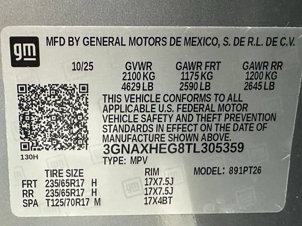 Used 2026 Chevrolet Equinox LT FWD image 11