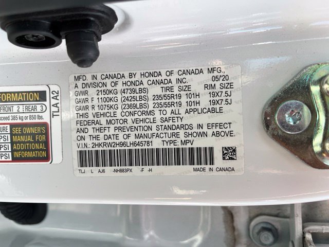 Used 2020 Honda CR-V Touring image 13