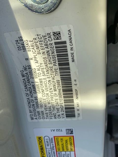 Used 2024 Honda Civic Si image 16