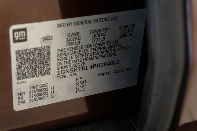 Used 2023 Chevrolet Tahoe High Country w/ Max Trailering Package AWD/4WD image 38