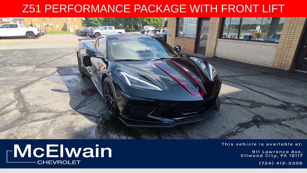 Used 2026 Chevrolet Corvette Stingray Preferred Cpe w/ Z51 Performance Package RWD image 3