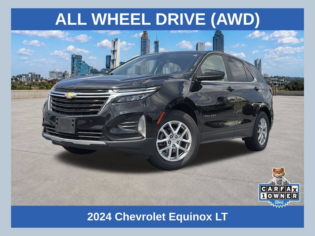 Used 2024 Chevrolet Equinox LT AWD/4WD image 1