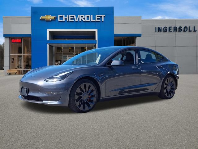 Used 2023 Tesla Model 3 Performance AWD/4WD image 32
