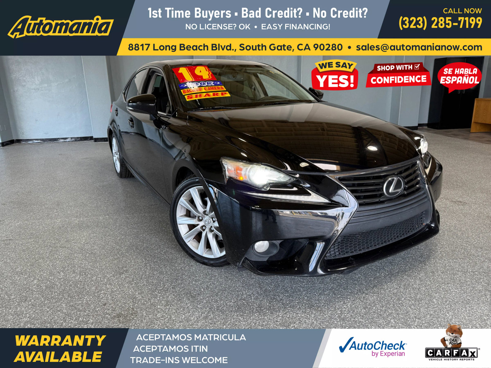 Used 2014 Lexus IS 250