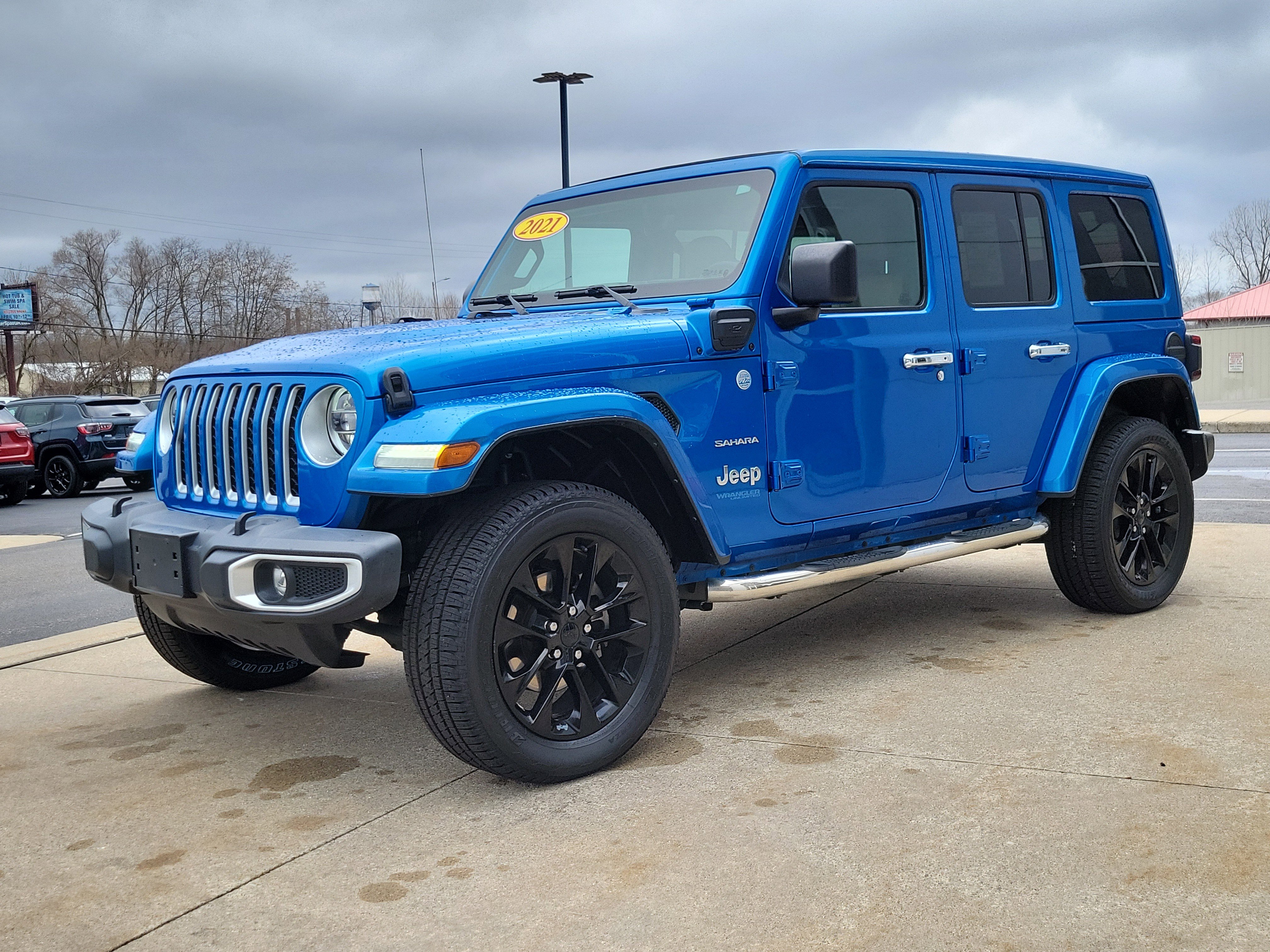 Used 2021 Jeep Wrangler Unlimited Sahara w/ Safety Group image 2
