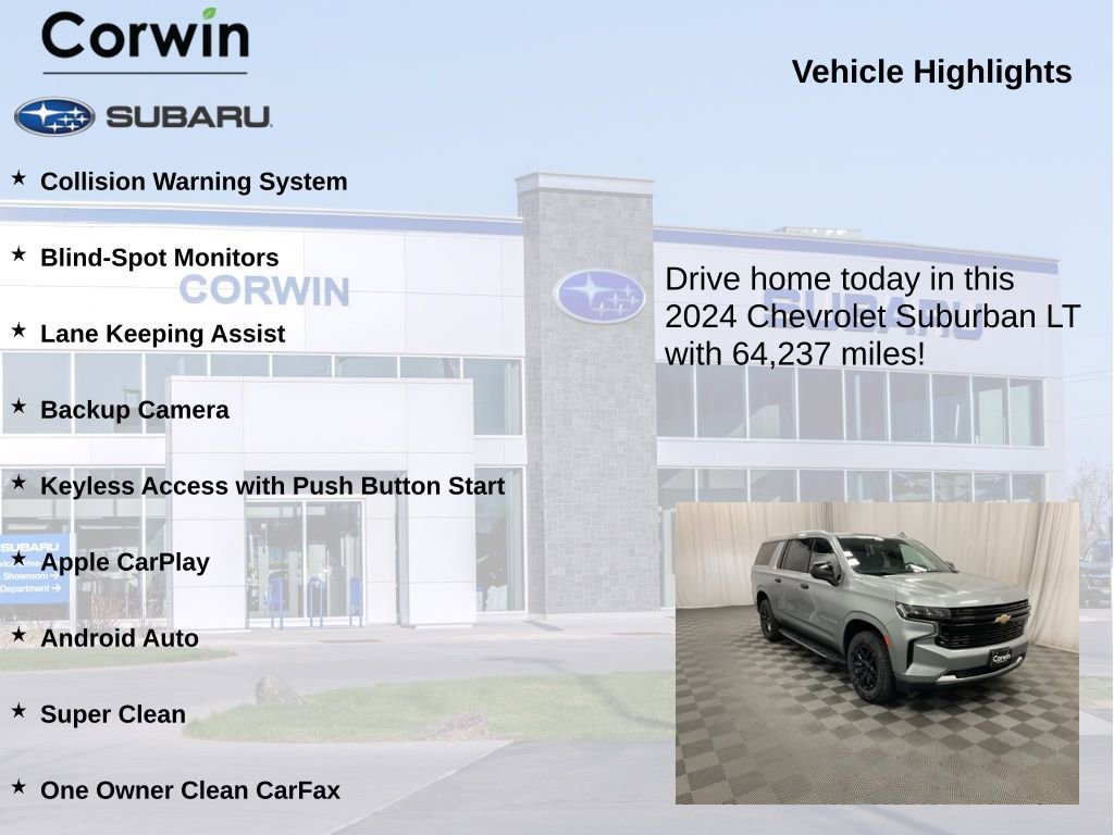 Used 2024 Chevrolet Suburban LT AWD/4WD image 6
