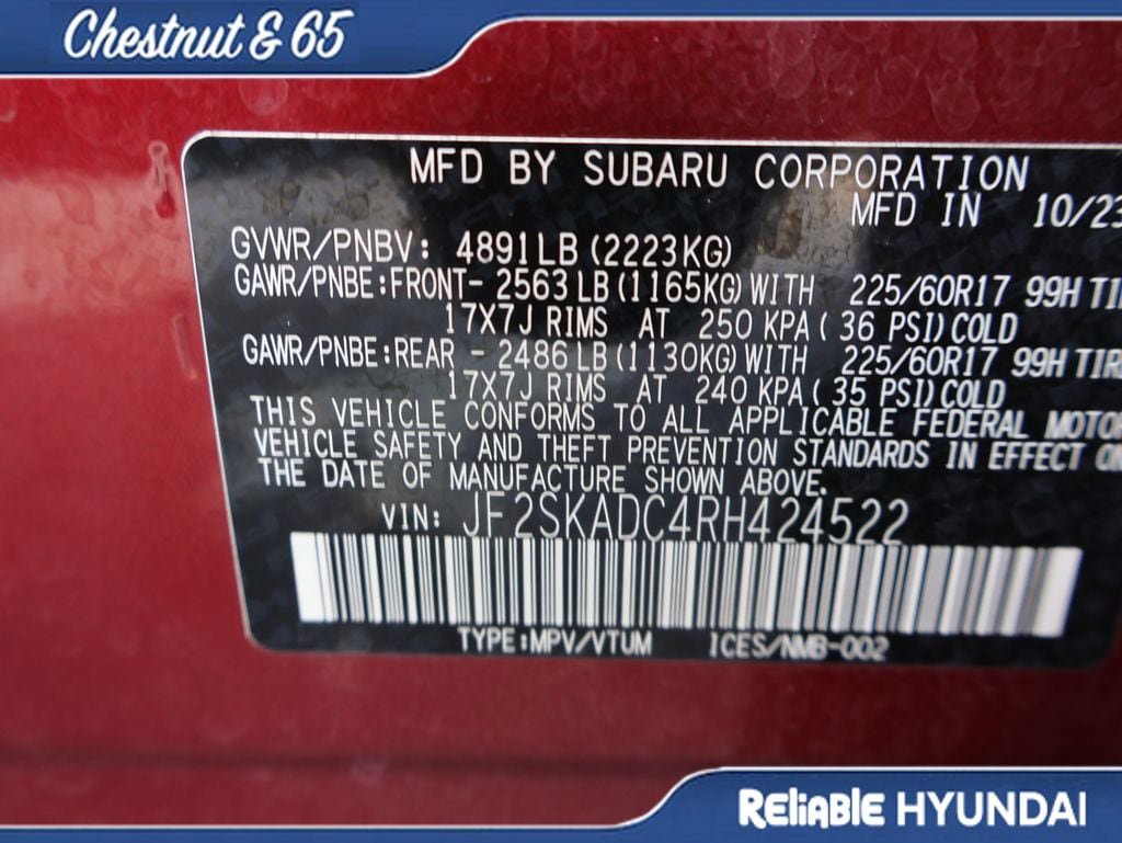 Used 2024 Subaru Forester Premium AWD/4WD image 43