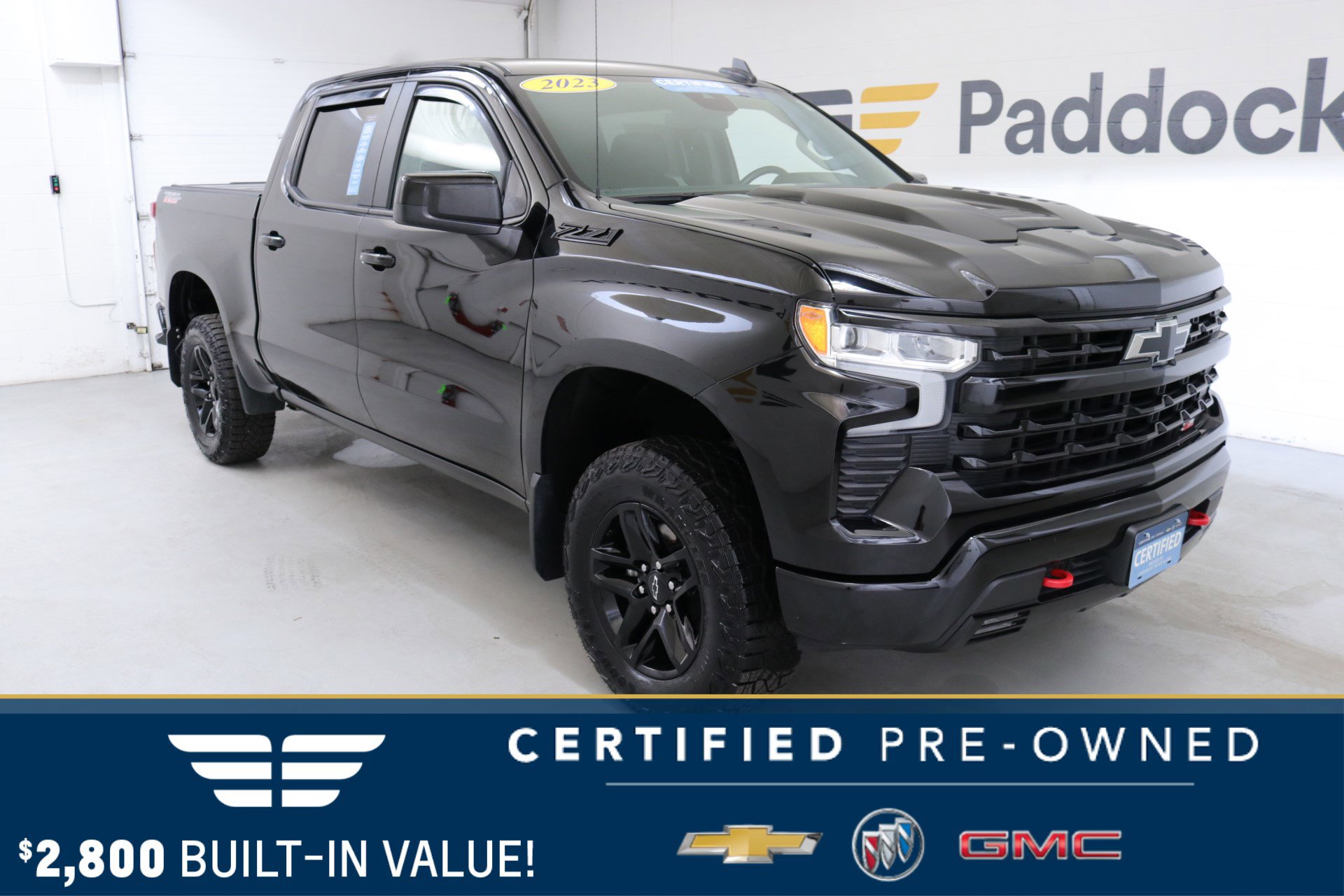 Certified 2023 Chevrolet Silverado 1500 LT Trail Boss w/ LPO, Dark Essentials Package
