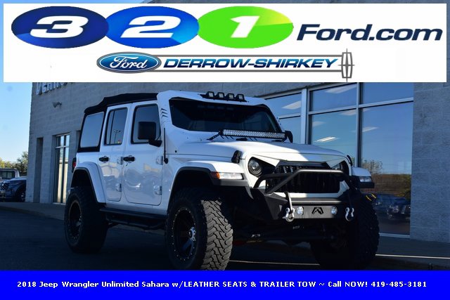 Used 2018 Jeep Wrangler Unlimited Sahara