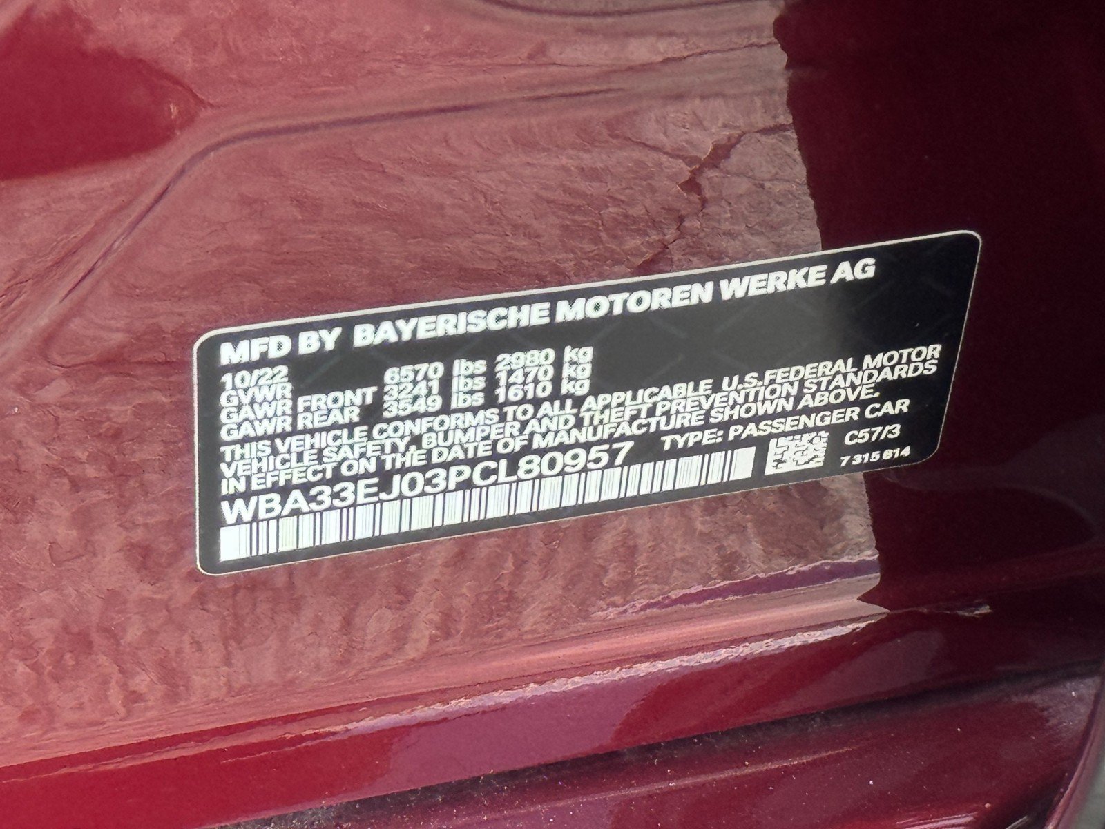 Used 2023 BMW 760i xDrive AWD/4WD image 54