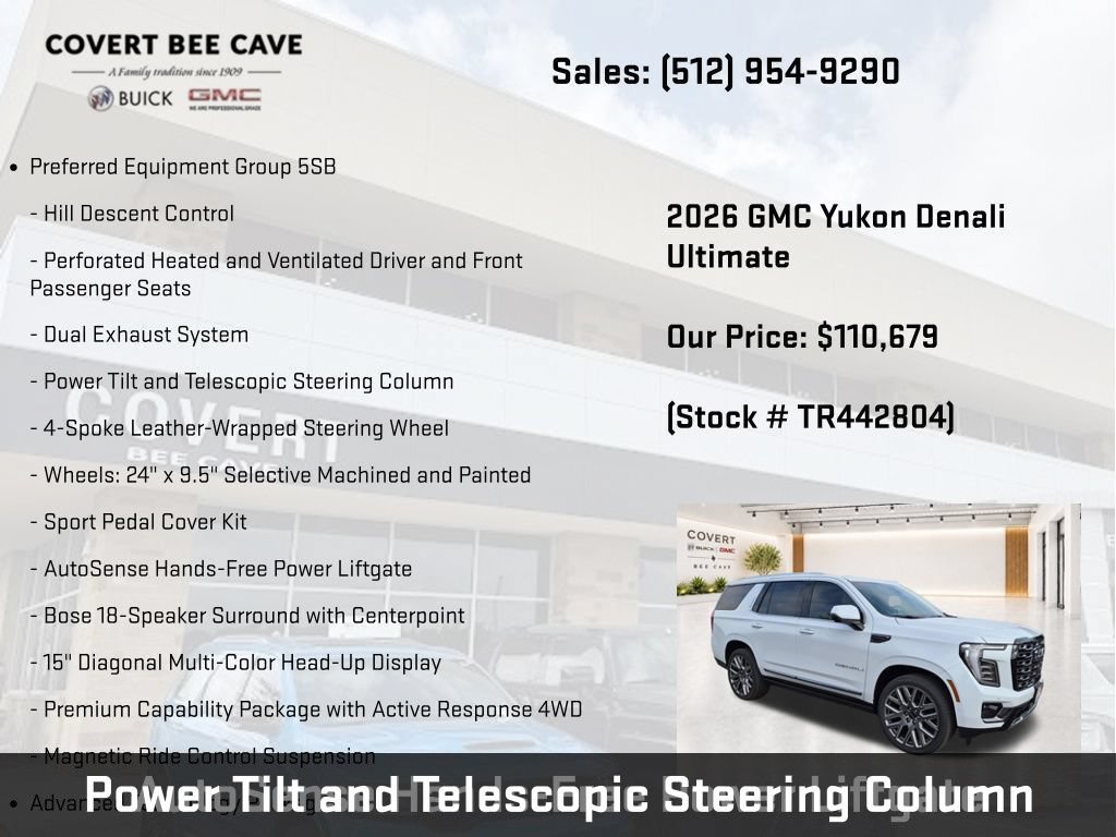 New 2026 GMC Yukon Denali Ultimate AWD/4WD image 20