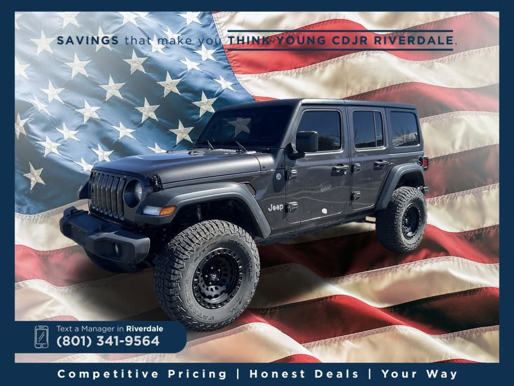 Used 2018 Jeep Wrangler Unlimited Sport S image 1